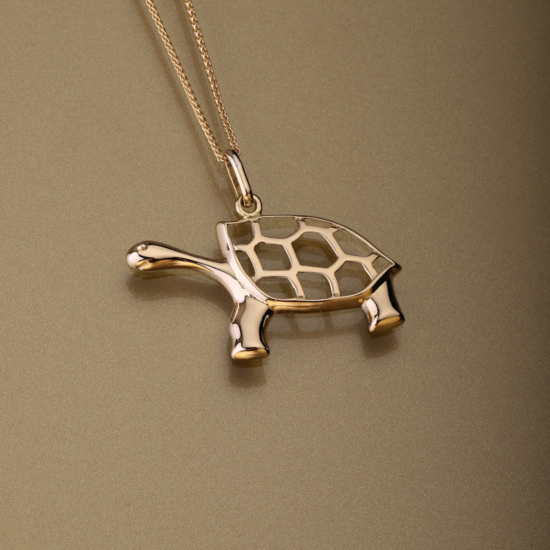 LES POULETTES BIJOUX - Orecchini In Argento 925 A Tartaruga Delle Galapagos Con Cabochon Turchese - Gioiello Artigianale Originale In Cofanetto Regalo