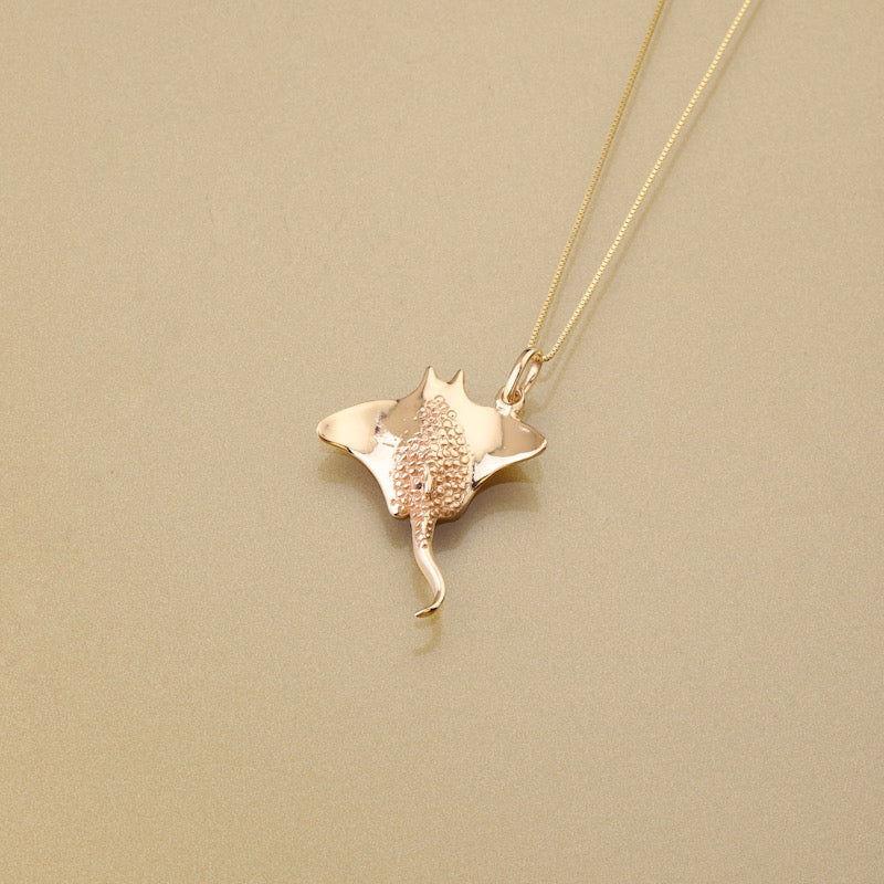 Gold 750 Ray pendant / large