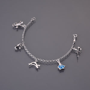 Galapagos charms bracelet (5 charms)