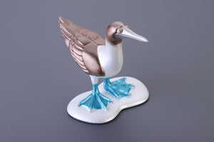 Blue Footed Booby Resin Sculpture
