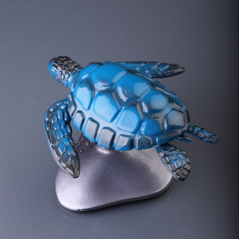 Sea Turtle Resin Sculpture / Marine Reserve Tribute