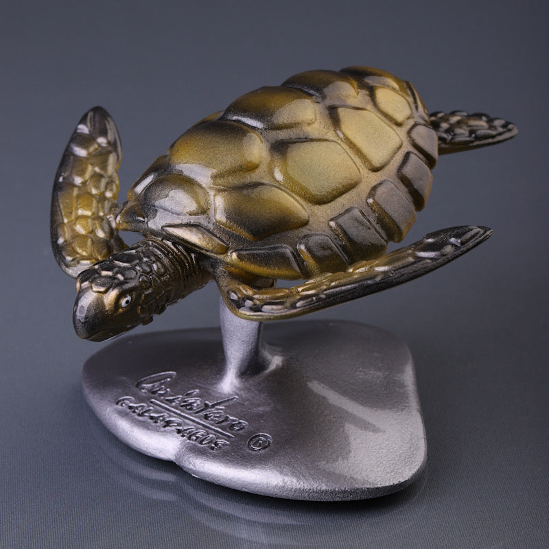 Sea Turtle Resin Sculpture / Marine Reserve Tribute