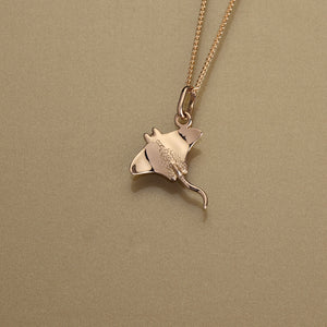 Gold 750 Ray pendant / charm small