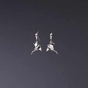 Ray dangle earrings / medium